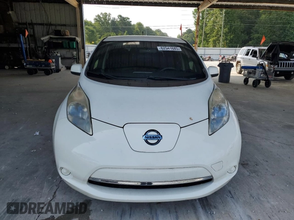 2013 Nissan LEAF SL with VIN 1N4AZ0CP8DC422580, listed as a Copart auction lot 62541685 with 109,264 mi miles and Clean title. Bid and sale history available at DreamBid. Image 5.