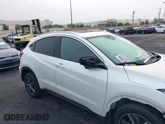 2022 Honda HR-V EX with VIN 3CZRU6H57NM750850, listed as a IAAI auction lot 41510278 with 38,814 mi miles. Bid and sale history available at carsss.com. Image 14.