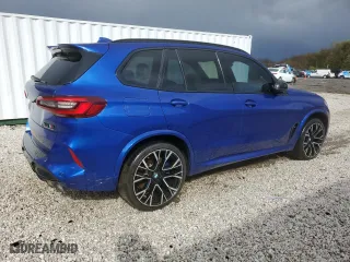 2021 BMW X5 M with VIN 5YMJU0C04M9F19231, listed as a Copart auction lot 44856193 with 9,073 mi miles. Bid and sale history available at carsss.com. Image 3.