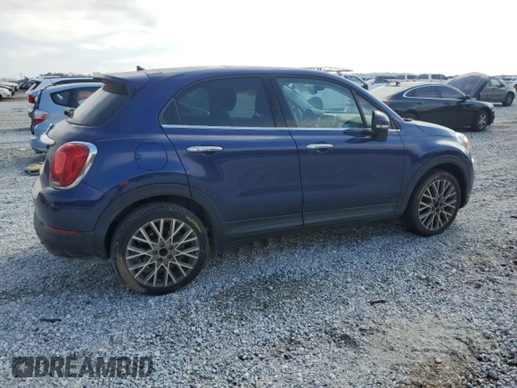 2018 FIAT 500X Lounge with VIN ZFBCFXDBXJP716061, listed as a Copart auction lot 44302775 with 68,128 mi miles and Salvage title. Bid and sale history available at DreamBid. Image 3.