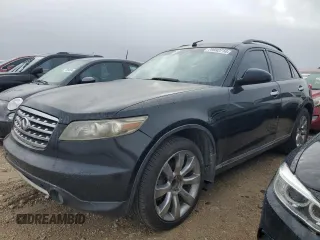 2007 Infiniti FX35 with VIN JNRAS08U47X101694, listed as a Copart auction lot 79892714 with 308,978 mi miles and Clean Title. Bid and sale history available at carsss.com. Image 1.