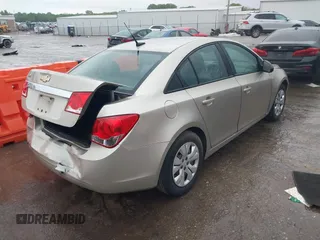 2014 Chevrolet Cruze LS with VIN 1G1PA5SH6E7132957, listed as a IAAI auction lot 42146562 with 130,117 mi miles and . Bid and sale history available at DreamBid. Image 4.