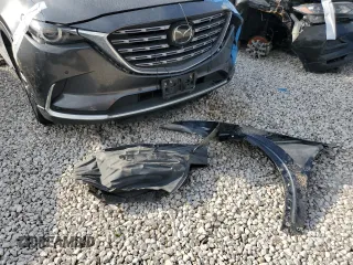 2021 Mazda CX-9 Signature with VIN JM3TCBEY2M0537870, listed as a Copart auction lot 43575685 with 56,260 mi miles and Salvage Title. Bid and sale history available at carsss.com. Image 13.