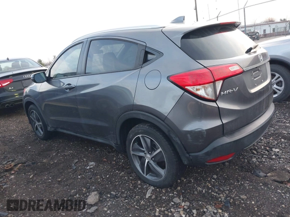 2021 Honda HR-V EX with VIN 3CZRU6H54MM713995, listed as a IAAI auction lot 41053747 with 61,488 mi miles. Bid and sale history available at carsss.com. Image 3.