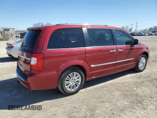 2014 Chrysler Town & Country Limited with VIN 2C4RC1GG6ER338880, listed as a Copart auction lot 50357515 with 110,163 mi miles and Salvage Title. Bid and sale history available at DreamBid. Image 3.