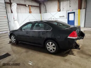 2013 Chevrolet Impala Police with VIN 2G1WD5E30D1129163, listed as a Copart auction lot 44173585 with NaN miles and Salvage Title. Bid and sale history available at carsss.com. Image 2.