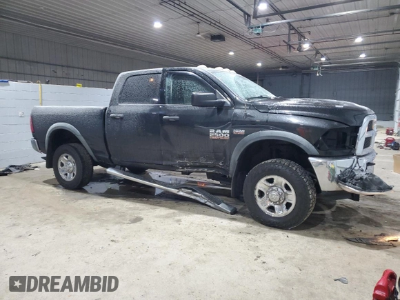 2017 Ram 2500 ST with VIN 3C6TR5CT9HG532433, listed as a Copart auction lot 87252014 with 121,915 mi miles and Salvage Title. Bid and sale history available at carsss.com. Image 4.