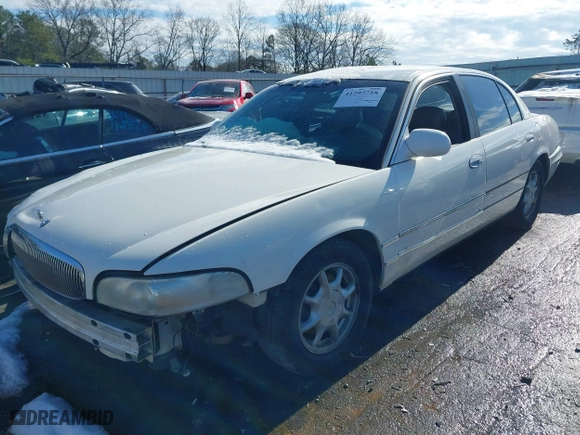 2001 Buick Park Avenue with VIN 1G4CW54K614177887, listed as a IAAI auction lot 41297718 with 1 mi miles. Bid and sale history available at carsss.com. Image 17.