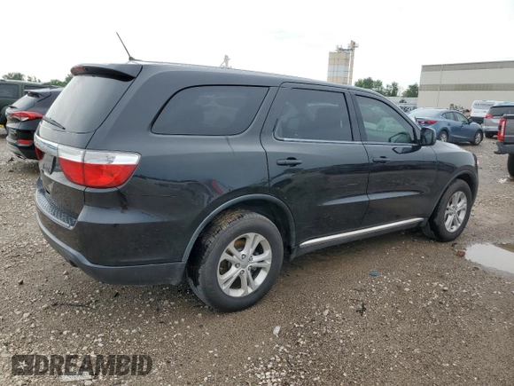 2013 Dodge Durango SXT with VIN 1C4RDHAG5DC552474, listed as a Copart auction lot 65185985 with 179,910 mi miles and Clean title. Bid and sale history available at DreamBid. Image 3.