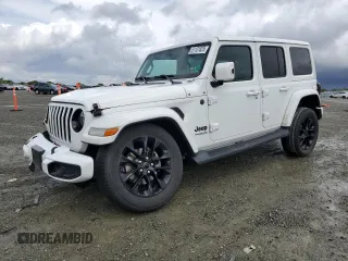 2021 Jeep Wrangler Unlimited Sahara with VIN 1C4HJXEG1MW504154, listed as a Copart auction lot 51131825 with 29,146 mi miles and Salvage title. Bid and sale history available at DreamBid. Image 1.