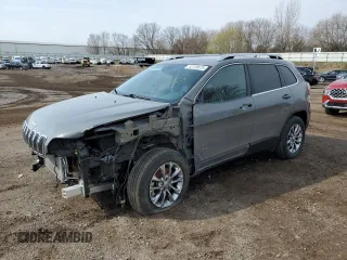 2021 Jeep Cherokee Latitude Lux with VIN 1C4PJMMX2MD159238, listed as a Copart auction lot 52728675 with 67,996 mi miles and Clean Title. Bid and sale history available at carsss.com. Image 1.