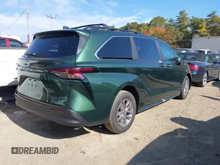 2024 Toyota Sienna XLE with VIN 5TDJSKFC2RS147426, listed as a IAAI auction lot 40587895 with 2,143 mi miles and . Bid and sale history available at DreamBid. Image 4.