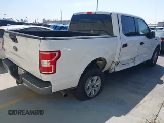 2018 Ford F-150 XL with VIN 1FTEW1C57JKD25820, listed as a IAAI auction lot 41848798 with 116,109 mi miles. Bid and sale history available at carsss.com. Image 4.