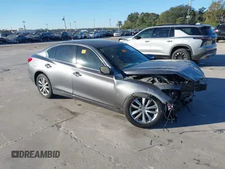 2017 Infiniti Q50 2.0t Premium with VIN JN1CV7AR4HM680223, listed as a IAAI auction lot 41293719 with 78,823 mi miles. Bid and sale history available at carsss.com. Image 1.