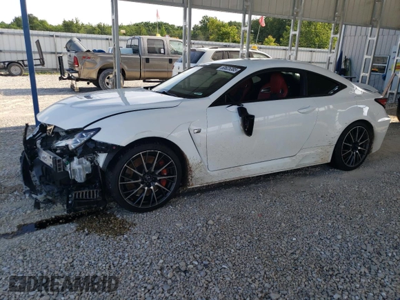 2020 Lexus RC F with VIN JTHDP5BCXL5007836, listed as a Copart auction lot 60625385 with 29,778 mi miles and Salvage title. Bid and sale history available at DreamBid. Image 1.