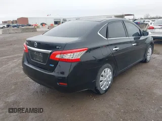 2014 Nissan Sentra S with VIN 1N4AB7AP8EN855757, listed as a IAAI auction lot 41715069 with 135,274 mi miles. Bid and sale history available at carsss.com. Image 4.