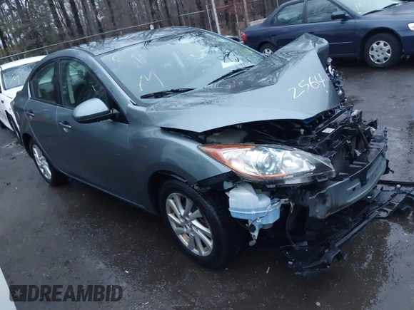 2012 Mazda 3 i Touring with VIN JM1BL1V80C1562564, listed as a IAAI auction lot 41078623 with Not Provided miles and . Bid and sale history available at DreamBid. Image 1.