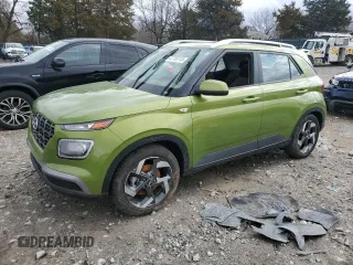 2024 Hyundai Venue Limited with VIN KMHRC8A3XRU324743, listed as a Copart auction lot 47755115 with Not Provided miles and Non Repairable. Bid and sale history available at DreamBid. Image 1.