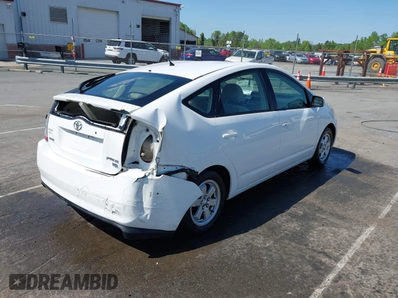 2005 Toyota Prius with VIN JTDKB20U853012517, listed as a IAAI auction lot 41996687 with 99,586 mi miles. Bid and sale history available at carsss.com. Image 4.