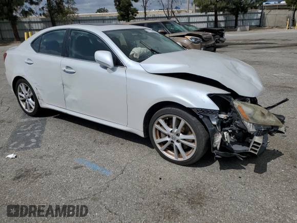 2006 Lexus IS 350 z VIN JTHBE262065009712, wystawiony jako Copart lot #51152205 z przebiegiem 239 464 mil mil oraz Szkoda całkowita • Salvage title. Historia ofert i sprzedaży dostępna na DreamBid. Obrazek 4.