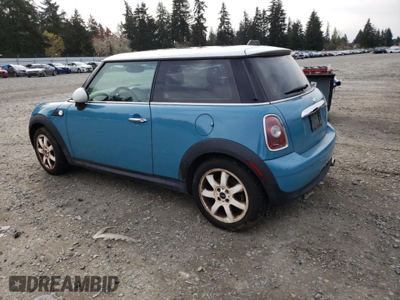 2008 MINI Hardtop with VIN WMWMF33538TT61691, listed as a Copart auction lot 52751995 with 47,790 mi miles and Clean Title. Bid and sale history available at DreamBid. Image 2.