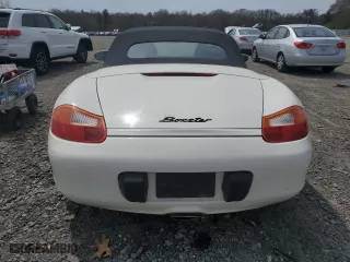 2000 Porsche Boxster with VIN WP0CA2983YU620313, listed as a Copart auction lot 54605995 with 134,807 mi miles and Clean Title. Bid and sale history available at carsss.com. Image 6.