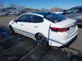 2016 Kia Optima SX Turbo with VIN 5XXGW4L29GG025604, listed as a IAAI auction lot 41687483 with 112,853 mi miles and . Bid and sale history available at carsss.com. Image 3.