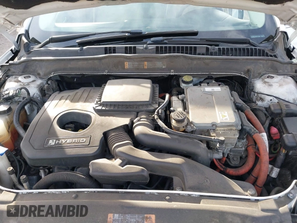 2014 Ford Fusion SE Hybrid with VIN 3FA6P0LU0ER114341, listed as a IAAI auction lot 41578347 with 191,527 mi miles. Bid and sale history available at carsss.com. Image 10.