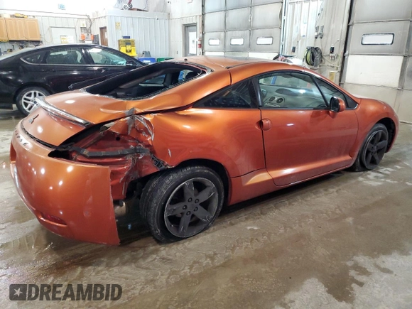2007 Mitsubishi Eclipse GS with VIN 4A3AK24F87E018751, listed as a Copart auction lot 43540064 with 219,531 mi miles and Salvage Title. Bid and sale history available at carsss.com. Image 3.