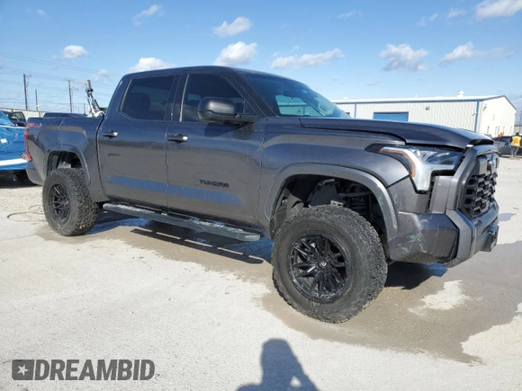 2022 Toyota Tundra 4WD SR5 with VIN 5TFLA5DB7NX030811, listed as a Copart auction lot 47787355 with 56,964 mi miles and Salvage Title. Bid and sale history available at carsss.com. Image 4.