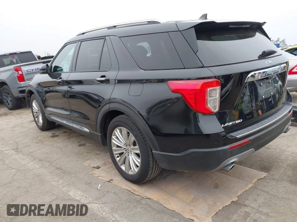 2021 Ford Explorer Limited with VIN 1FMSK7FH6MGA46420, listed as a IAAI auction lot 41992979 with 44,227 mi miles. Bid and sale history available at carsss.com. Image 3.