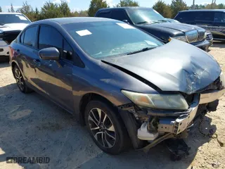 2015 Honda Civic Sedan LX with VIN 19XFB2F52FE103102, listed as a IAAI auction lot 41894506 with 202,840 mi miles. Bid and sale history available at carsss.com. Image 1.