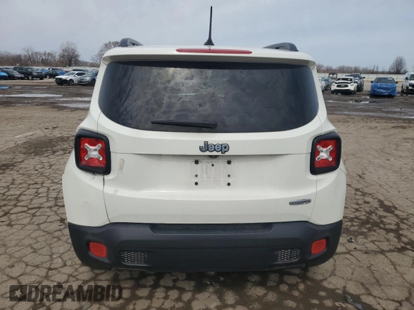 2017 Jeep Renegade Latitude с VIN ZACCJABB5HPG44565, выставлен на аукционе Copart как лот 49700675 с пробегом 71 175 миль миль и Списание • Salvage title. История ставок и продаж доступна на DreamBid. Изображение 6.