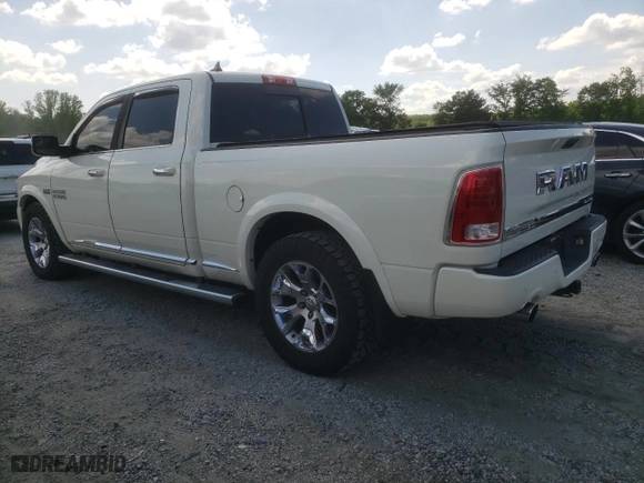 2016 Ram 1500 Longhorn with VIN 1C6RR7WT0GS301980, listed as a Copart auction lot 54537805 with 116,518 mi miles and Salvage Title. Bid and sale history available at carsss.com. Image 2.