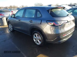 2024 Honda HR-V LX with VIN 3CZRZ1H3XRM732805, listed as a IAAI auction lot 41161439 with 6,948 mi miles. Bid and sale history available at carsss.com. Image 3.