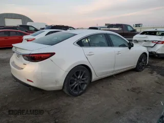 2016 Mazda Mazda6 i Grand Touring with VIN JM1GJ1W51G1473950, listed as a Copart auction lot 85241064 with 0 mi miles and Salvage Title. Bid and sale history available at carsss.com. Image 3.