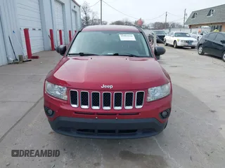 2012 Jeep Compass Latitude with VIN 1C4NJCEB5CD579045, listed as a IAAI auction lot 41863820 with 118,282 mi miles and . Bid and sale history available at carsss.com. Image 12.
