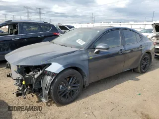 2025 Toyota Camry LE с VIN 4T1DBADK0SU505539, выставлен на аукционе Copart как лот 56014005 с пробегом 24 593 миль миль и Списание • Salvage title. История ставок и продаж доступна на DreamBid. Изображение 1.