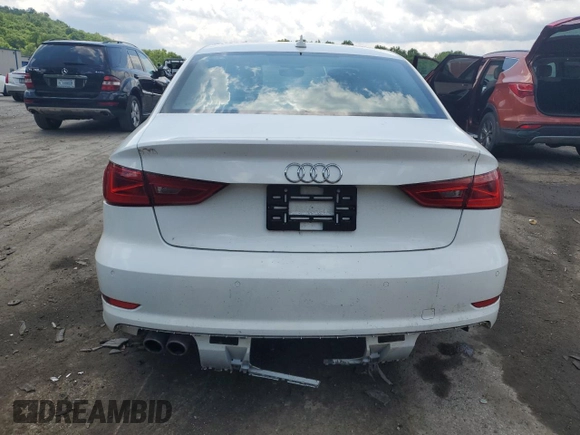 2016 Audi A3 1.8T Premium with VIN WAUA7GFF3G1096437, listed as a Copart auction lot 56368473 with 72,497 mi miles. Bid and sale history available at carsss.com. Image 6.