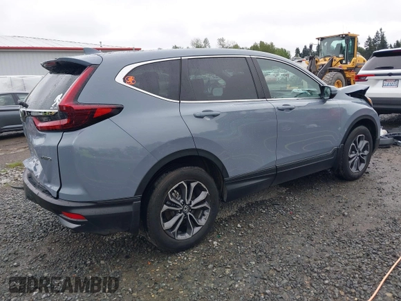2021 Honda CR-V EX-L with VIN 2HKRW2H81MH646331, listed as a IAAI auction lot 42139416 with 24,599 mi miles and . Bid and sale history available at DreamBid. Image 4.