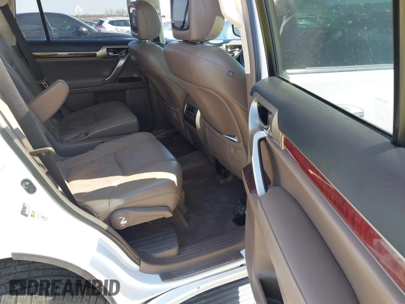 2017 Lexus GX with VIN JTJBM7FX9H5154163, listed as a IAAI auction lot 41657223 with 146,436 mi miles. Bid and sale history available at carsss.com. Image 8.