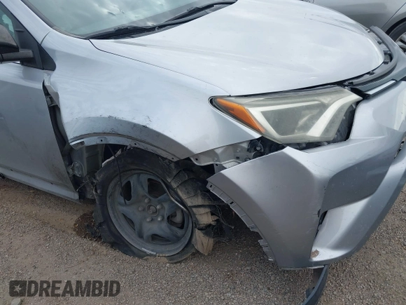 2016 Toyota RAV4 LE with VIN 2T3ZFREV4GW306588, listed as a IAAI auction lot 41686915 with 188,615 mi miles and . Bid and sale history available at DreamBid. Image 6.