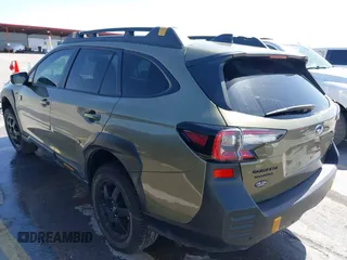 2025 Subaru Outback Wilderness с VIN 4S4BTGUD9S3134301, выставлен на аукционе IAAI как лот 41711750 с пробегом 7 412 миль миль и . История ставок и продаж доступна на DreamBid. Изображение 3.
