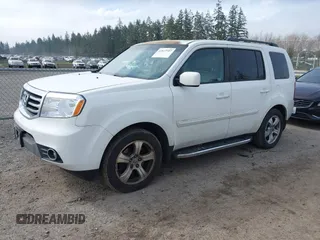 2013 Honda Pilot EX-L with VIN 5FNYF4H68DB036950, listed as a IAAI auction lot 41877107 with 178,435 mi miles and . Bid and sale history available at carsss.com. Image 2.