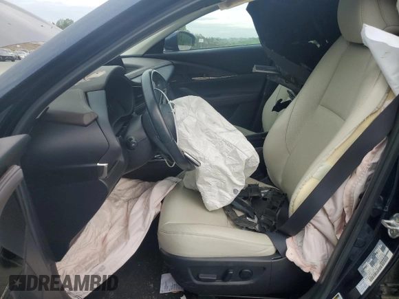 2022 Mazda CX-30 S Premium with VIN 3MVDMBDLXNM416419, listed as a Copart auction lot 54128265 with 54,838 mi miles and Salvage title. Bid and sale history available at DreamBid. Image 7.
