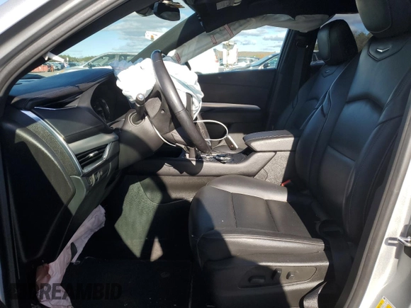 2022 Cadillac XT4 AWD Premium Luxury with VIN 1GYFZDR42NF100239, listed as a Copart auction lot 80175144 with 48,088 mi miles and Salvage Title. Bid and sale history available at carsss.com. Image 7.