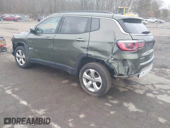2018 Jeep Compass Latitude z VIN 3C4NJDBB3JT480371, wystawiony jako IAAI lot #41732821 z przebiegiem 73 578 mil mil oraz . Historia ofert i sprzedaży dostępna na DreamBid. Obrazek 3.