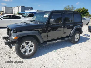 2022 Jeep Wrangler Unlimited Willys with VIN 1C4HJXDN2NW128081, listed as a Copart auction lot 61165615 with 28,525 mi miles and Salvage title. Bid and sale history available at DreamBid. Image 1.
