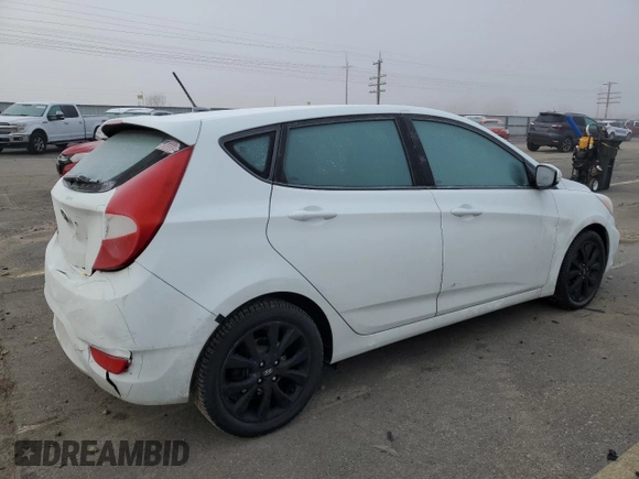 2016 Hyundai Accent Sport with VIN KMHCU5AE3GU239968, listed as a Copart auction lot 82190874 with 59,532 mi miles and Salvage Title. Bid and sale history available at carsss.com. Image 3.