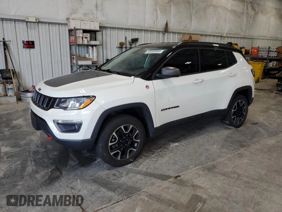 2019 Jeep Compass Trailhawk с VIN 3C4NJDDB2KT835304, выставлен на аукционе Copart как лот 65568965 с пробегом 76 061 миль миль и Списание • Salvage title. История ставок и продаж доступна на DreamBid. Изображение 1.